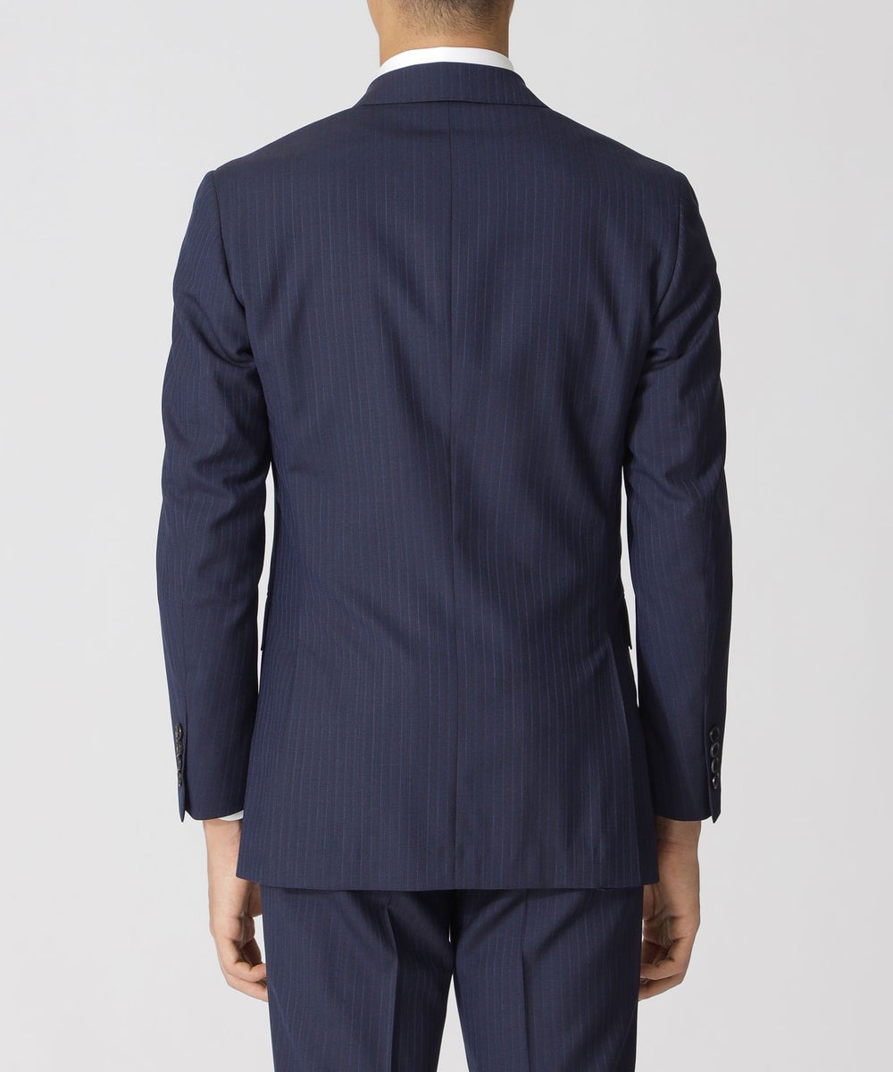 EASTGATE MODEL】「Adjustable Fit」10Month ブルーストライプスーツ