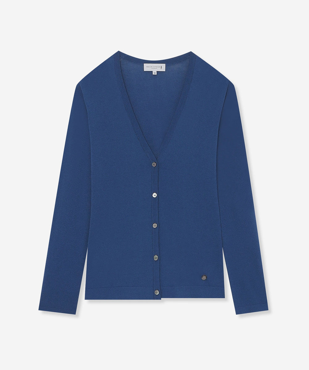 93928 大きいサイズマッキントッシュロンドンカーディガン紺44