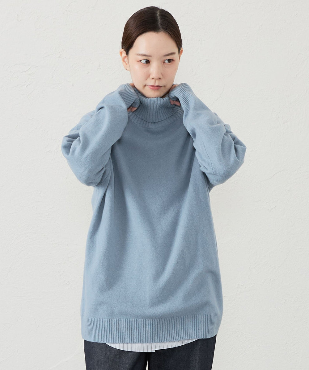 GREY LABEL ウールカシミヤタートルニット(トップス)｜MACKINTOSH