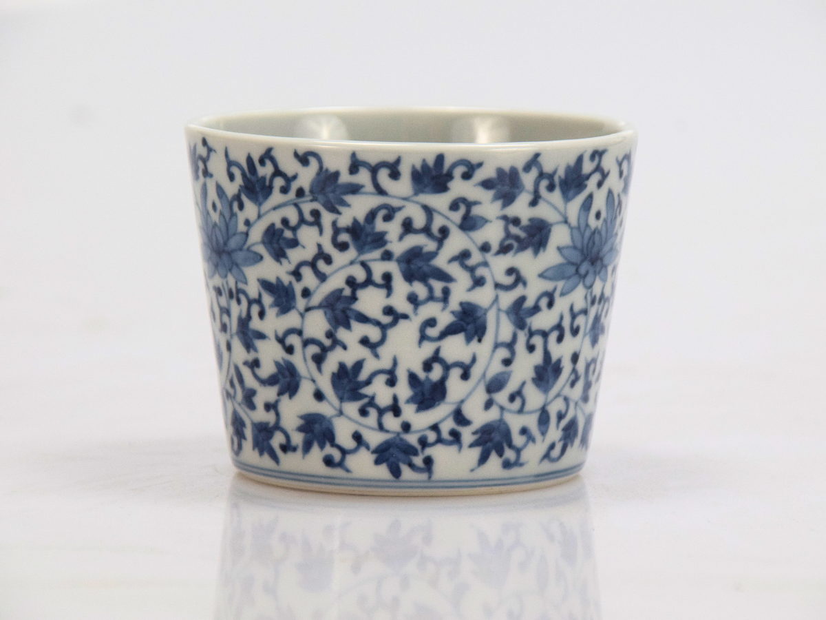 有田焼 染付花唐草 蕎麦猪口（大） – SAGA COLLECTIVE