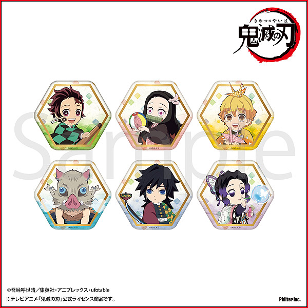 SHOCHIKU STORE | 松竹ストア《鬼滅の刃》トレーディング艶缶バッジ 全