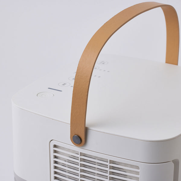 人感センサー付き セラミックファンヒーター ポカCUBE SH-CF131 | シロ