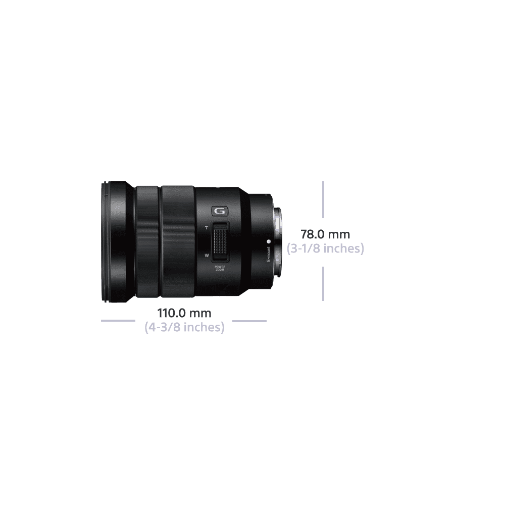E-Mount PZ 18-105mm F4 G OSS Lens