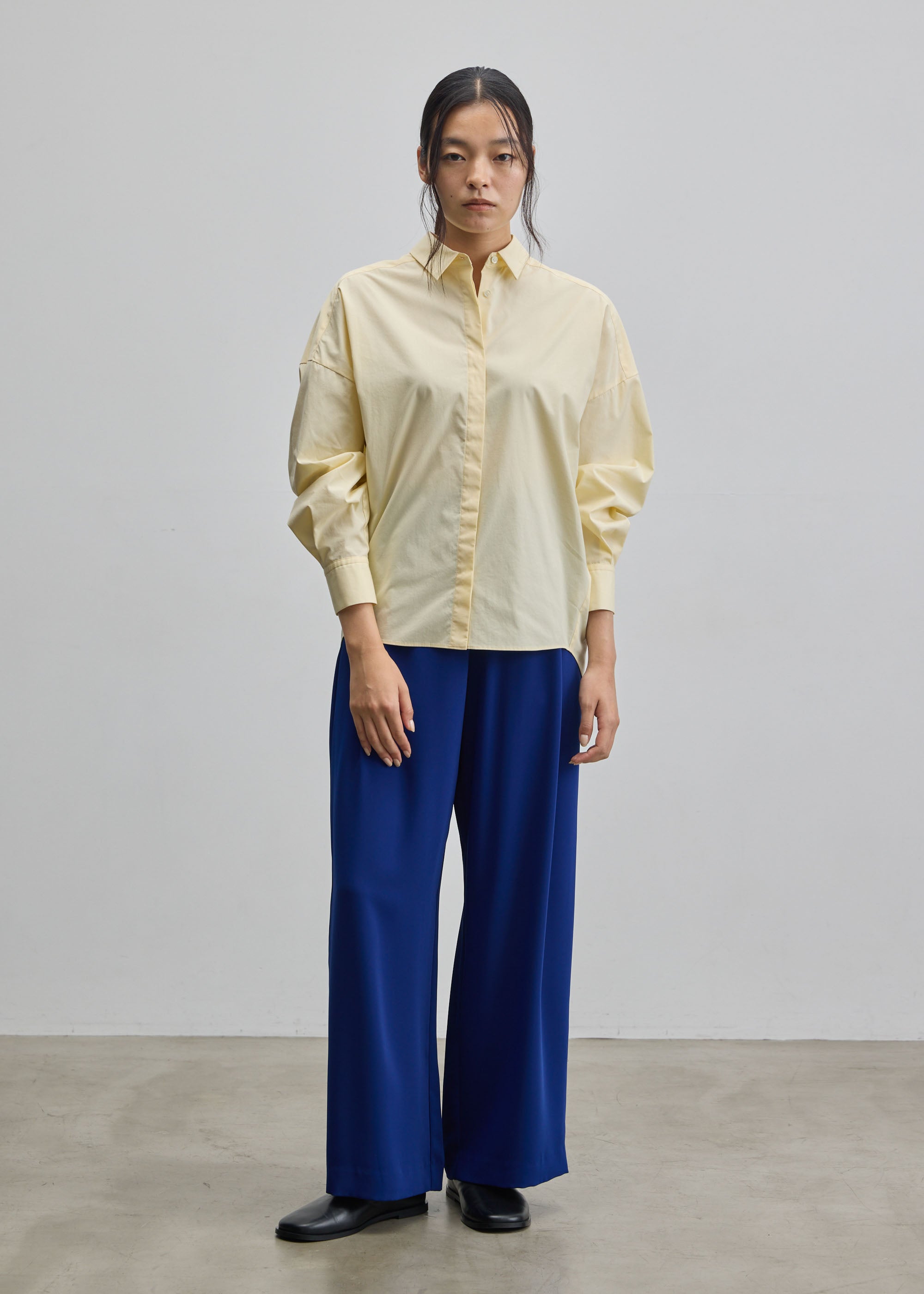 コクーンシャツ - SOÉJU online store｜上質な大人の女性のためのトップス