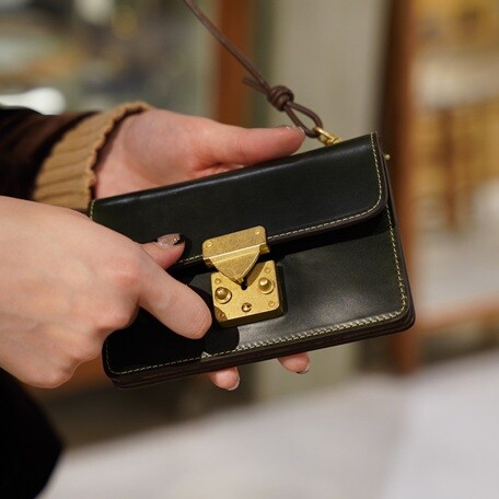 Cordovan - Brass Parts Short Wallet -｜SLOW – スロウ 公式ECサイト