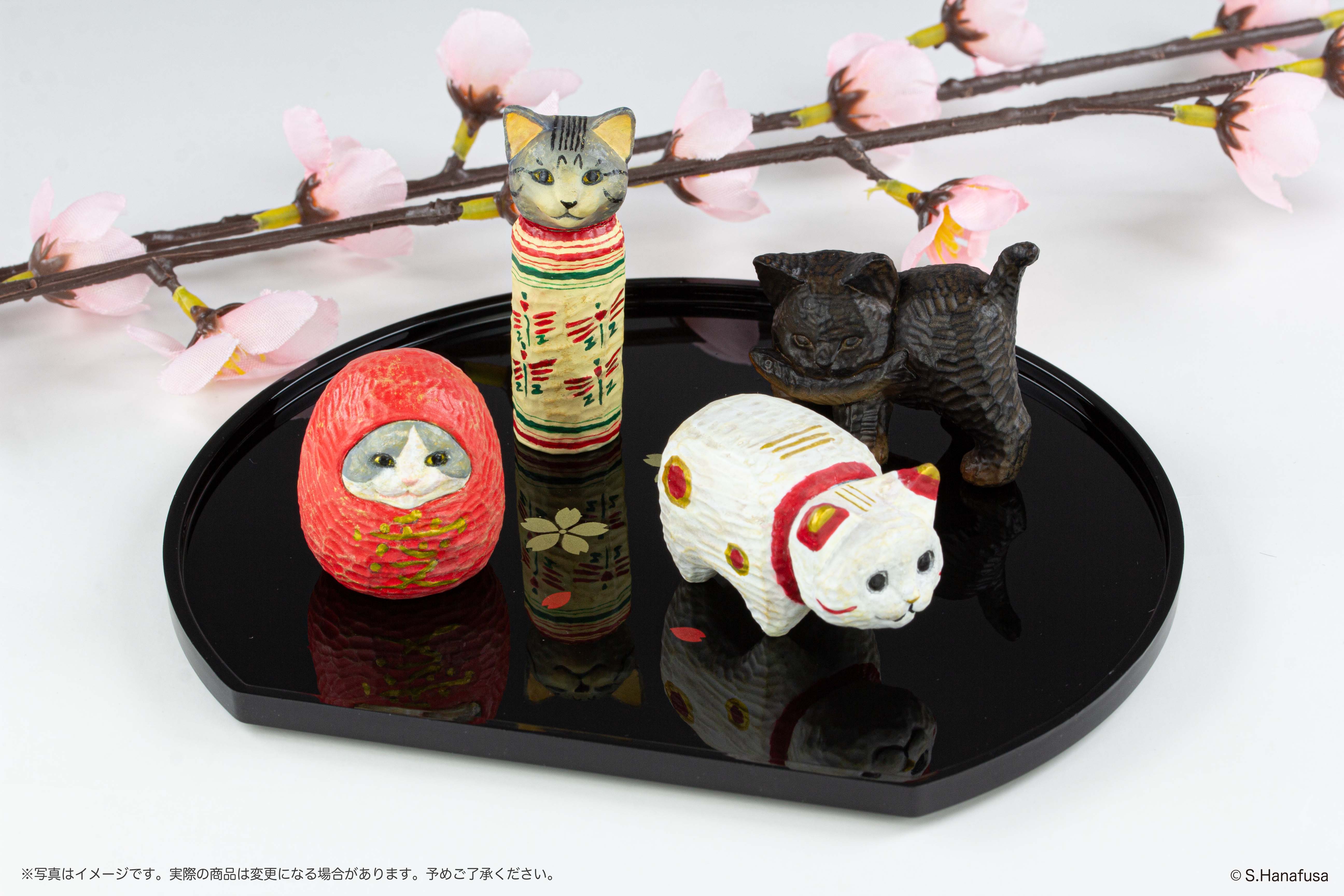 予約受付終了】花房さくらのねこみやげ弐【1BOX／4個入】《予約：2025