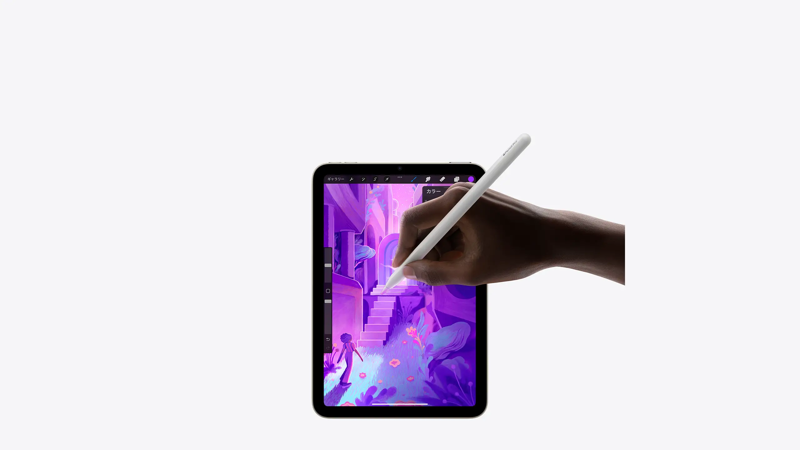 iPad mini6 グレイ 256GB セルラー・Pencil2 付き Buy iPad mini Wi‑Fi