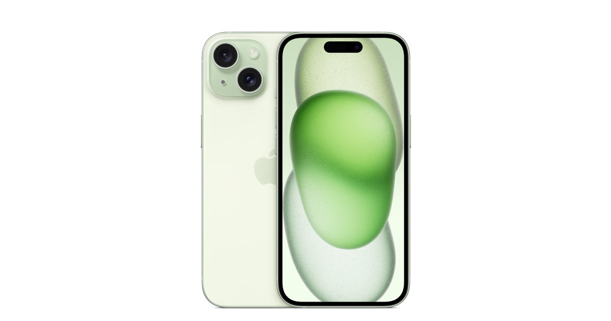 Refurbished iPhone 15 128GB - Green (Unlocked) - Apple