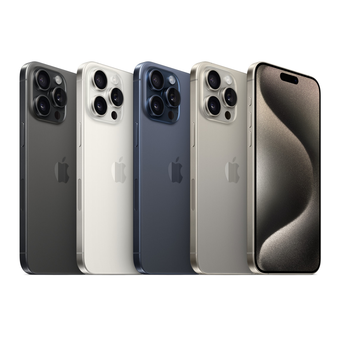 Refurbished iPhone 15 Pro Max 256GB - White Titanium (Unlocked