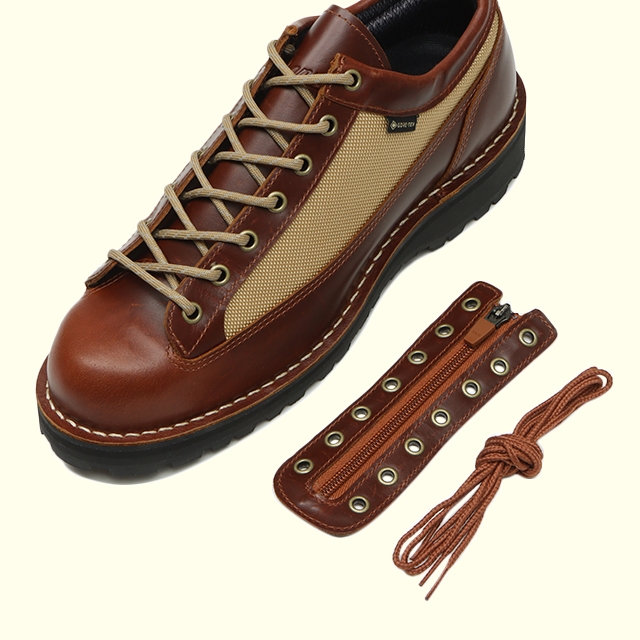 Danner】D123200 DANNER FIELD LOW R(3H(22.0cm) V.BROWN/KHAKI