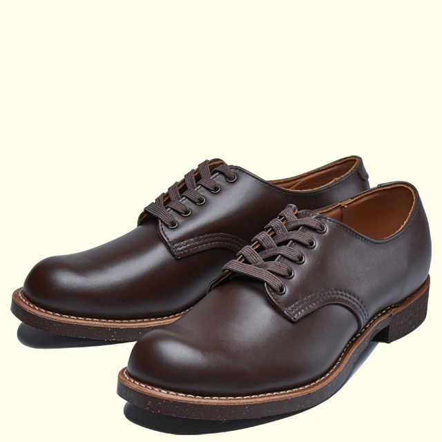 REDWING FOREMAN OXFORD 8049(D)(10H(28.5cm) CHOCOLATE): Red Wing