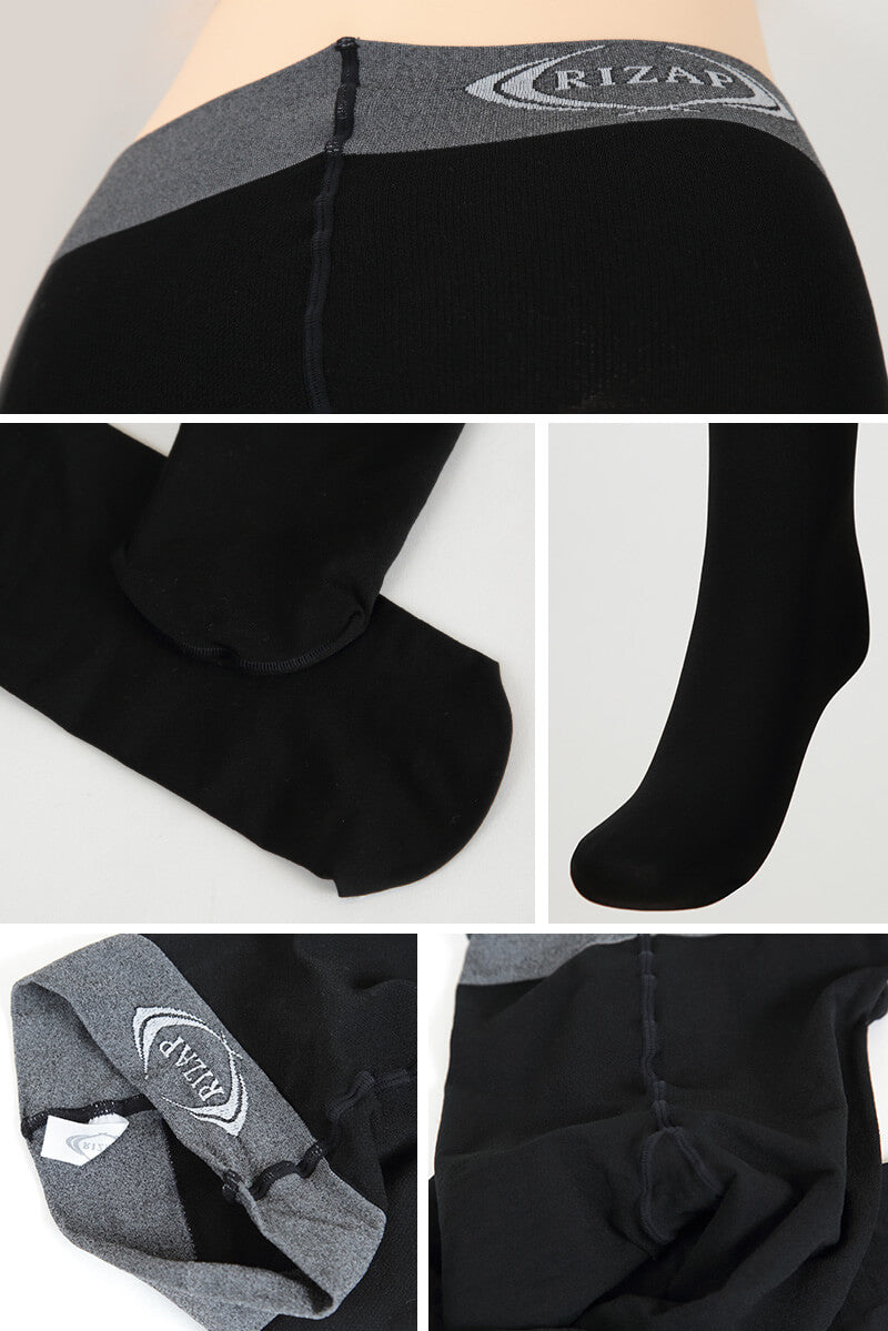 グンゼ ライザップ 80デニール着圧タイツ M-L・L-LL (ムーブ