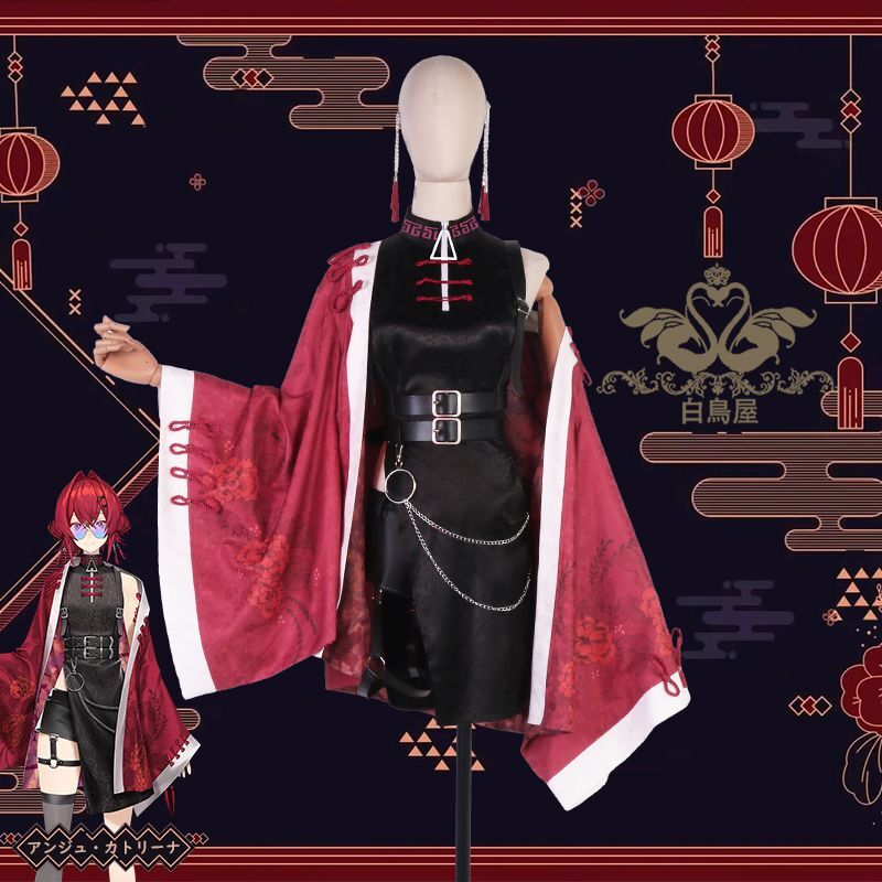 VTuber アンジュ・カトリーナ Ange Katrina 中華服 コスプレ衣装
