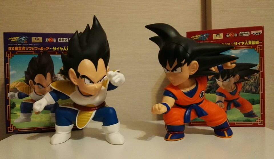 ドラゴンボール改】DX組立式ソフビフィギュア〜サイヤ人来襲編