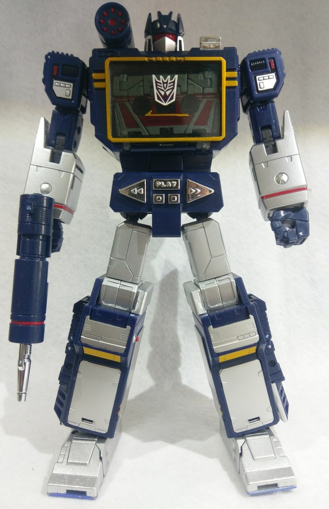 おもちゃ：MP-13 サウンドウェーブ+カセットロン レビュー | 雑