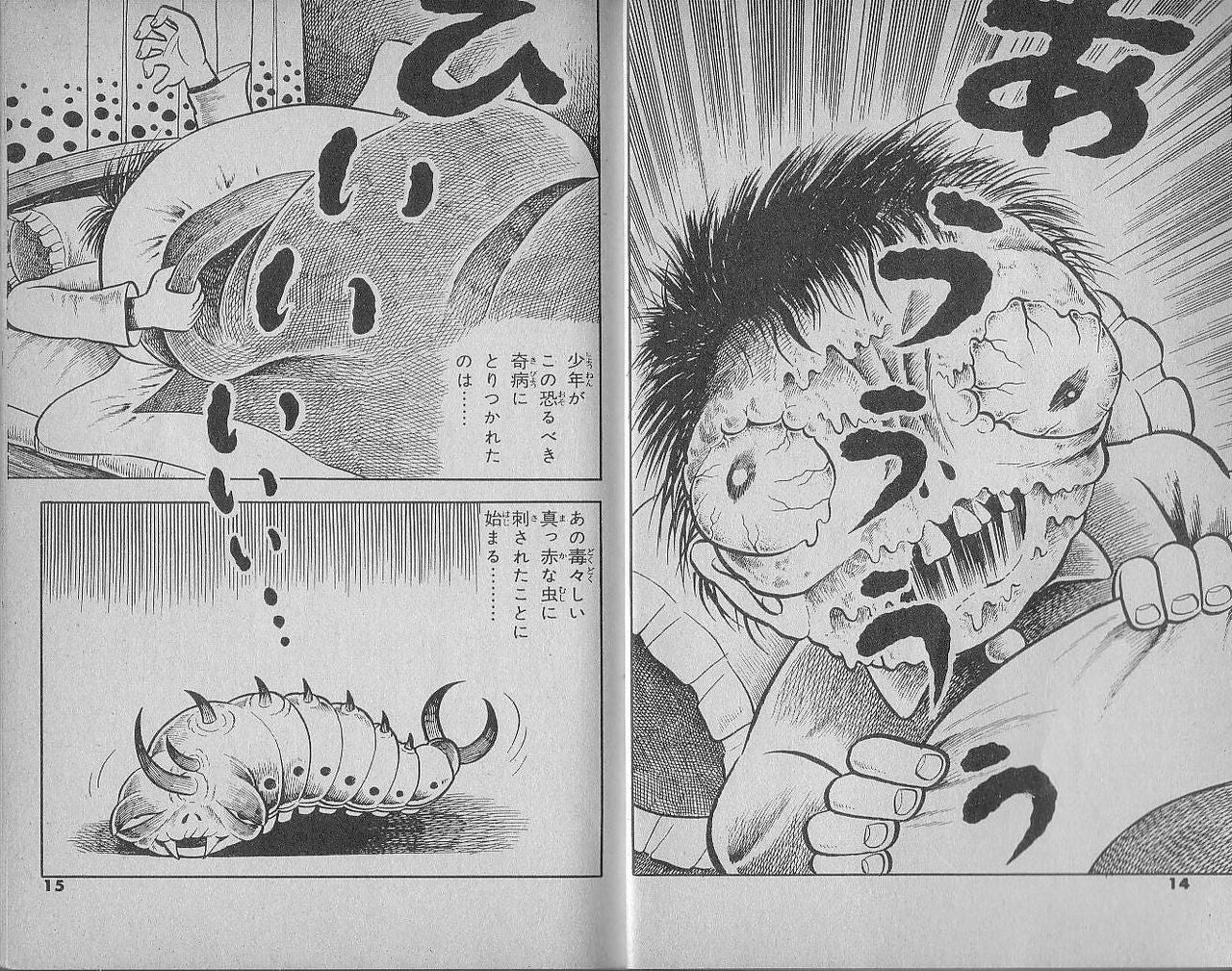 毒虫小僧 日野日出志 ネタバレ感想(ラスト結末まで書いたので閲覧注意