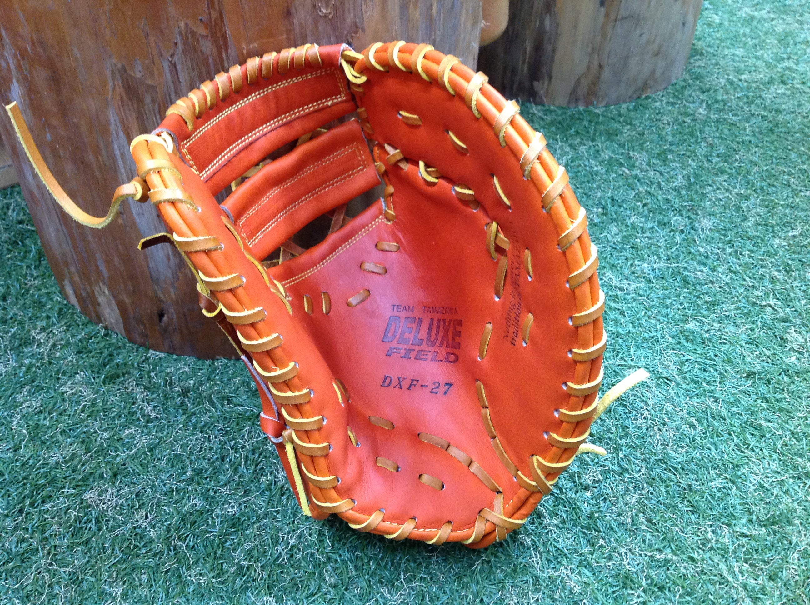 TAMAZAWA(タマザワ) DELUXE軟式ファーストミット【手揉みオイル型付け