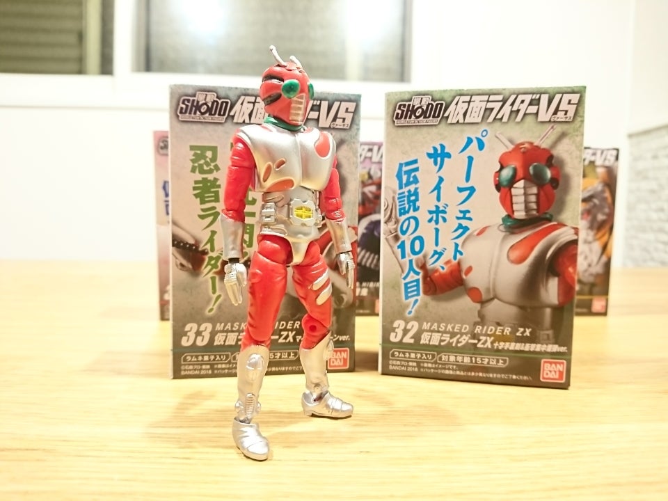 SHODO 仮面ライダーVS 仮面ライダーZX | zoonyのモデル部屋(*´∇｀*)