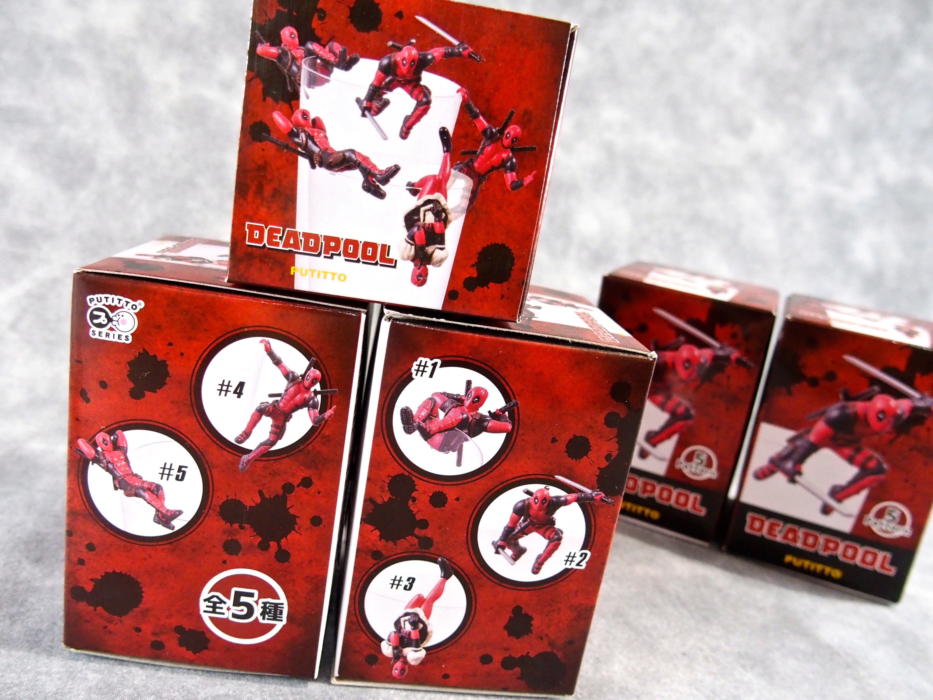 貴重 レア デッドプール DEADPOOL PUTITTO コップのフチ子 貴重 レア