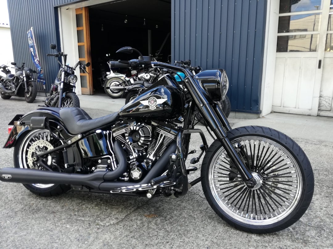 シニスターホイール ファットボーイロー 21インチ18インチ ハーレー