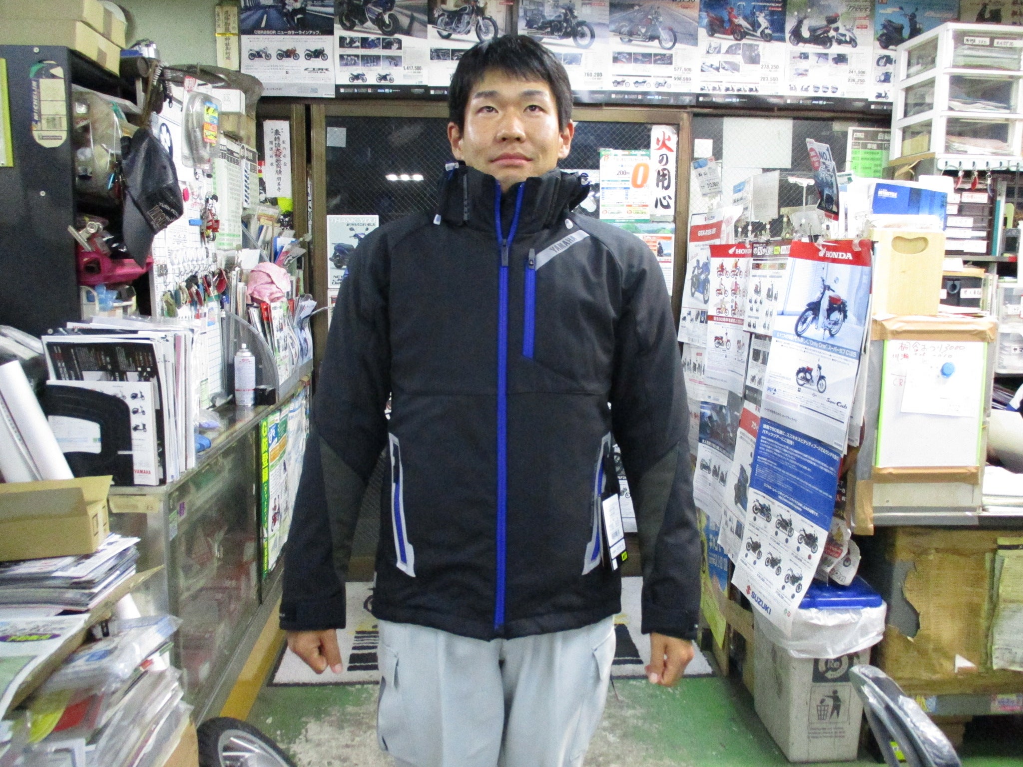 ヤマハ x RSタイチ コラボジャケット！！ | 本庄市のバイク屋・自転車