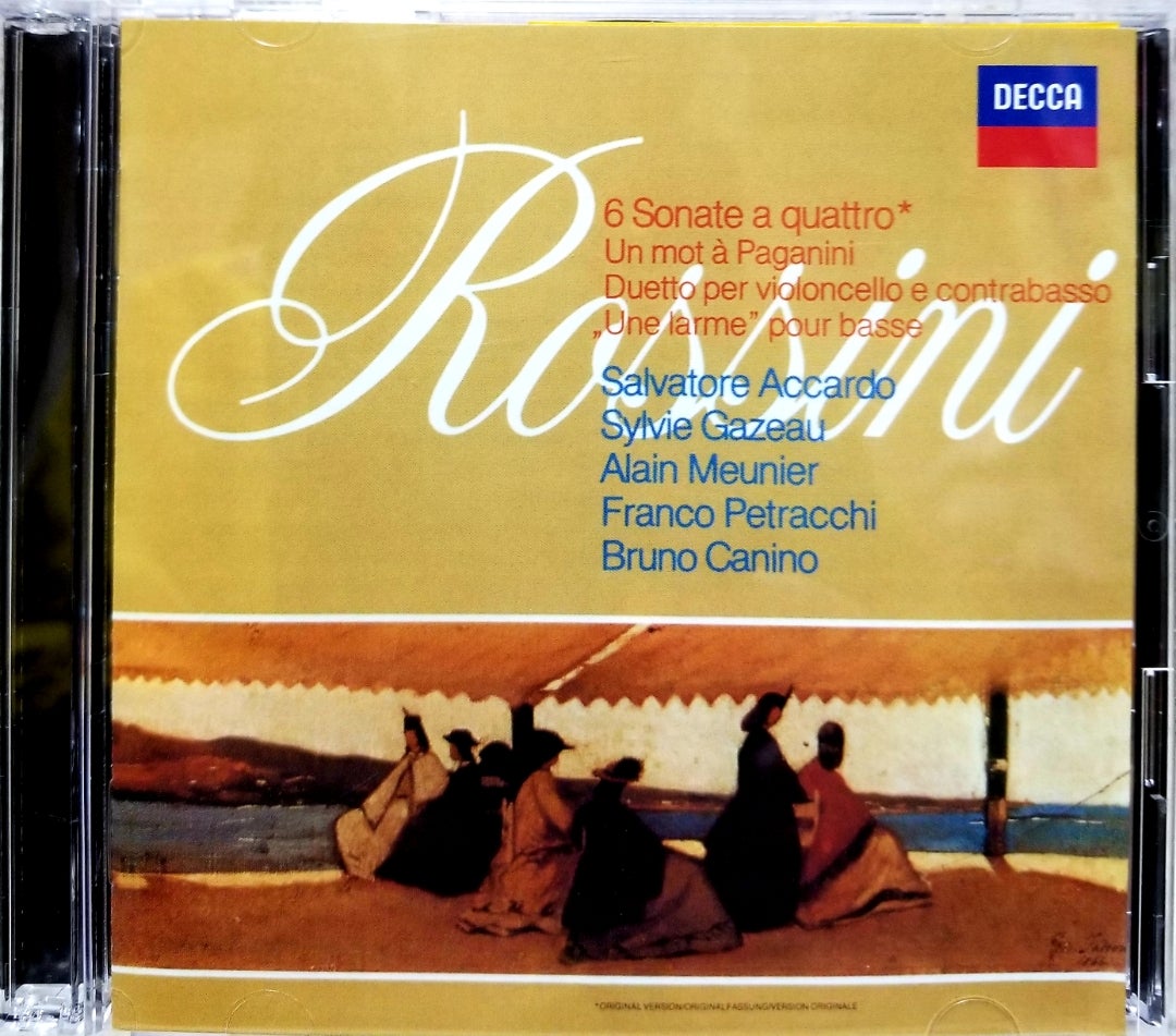 ロッシーニ:弦楽の為のソナタ/アッカルド盤 | angsyally1112のブログ