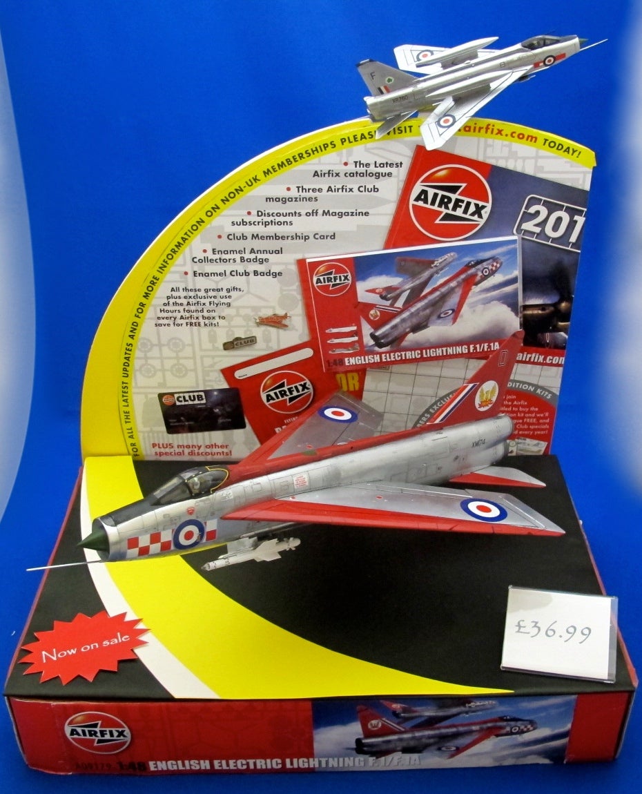 プラモできると思うねん！ エアフィックス 1/48 E.E.ライトニング F1A