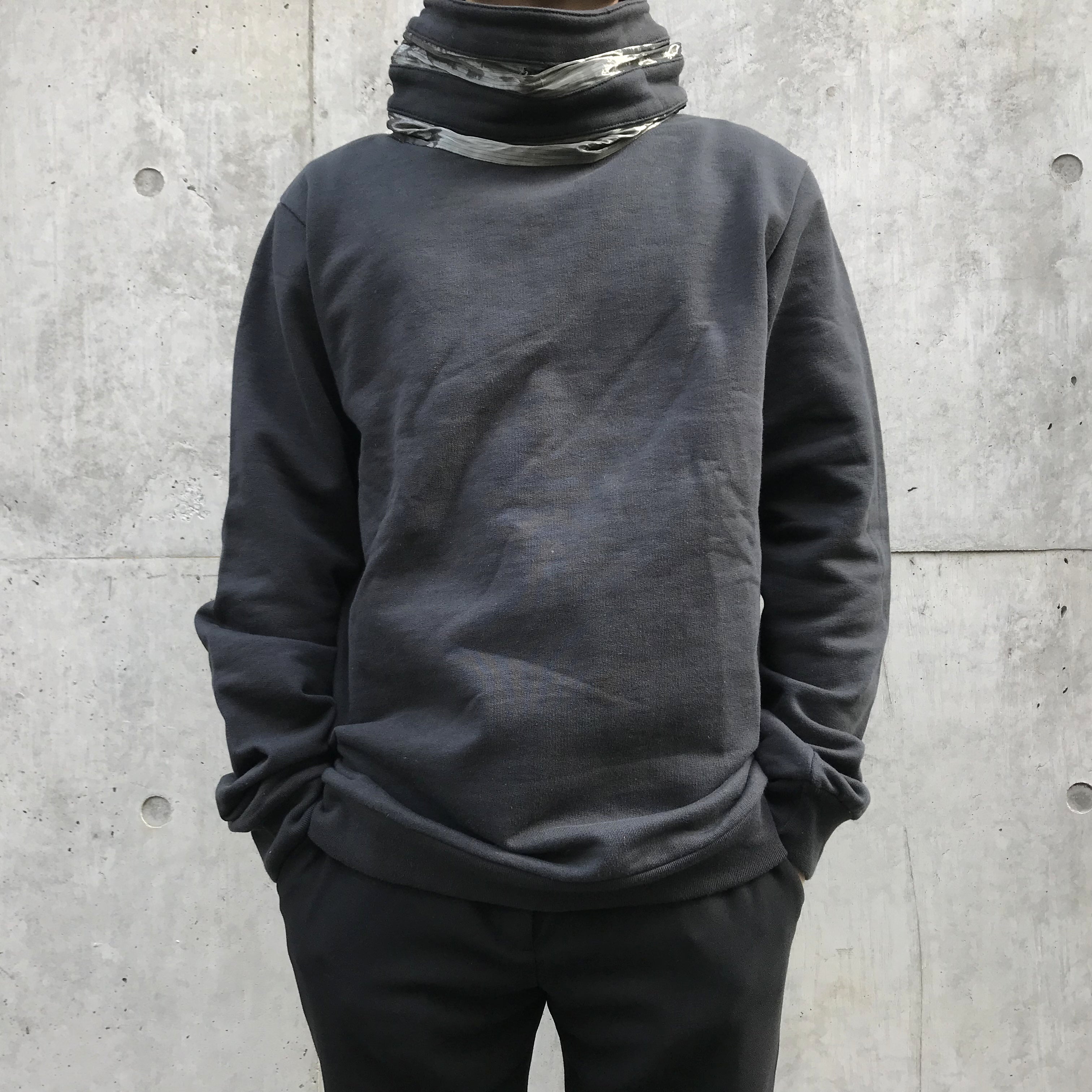 RAF SIMONS 2006-2007 蛇腹 タートル スウェットカットソー | モード