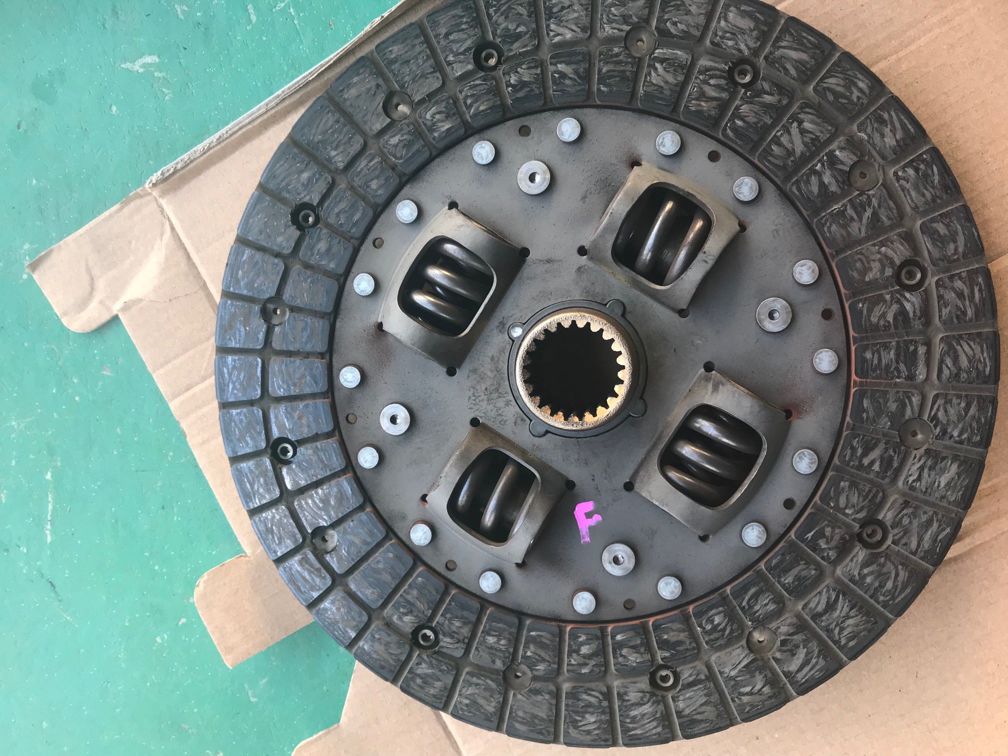 JZX100 マークⅡ クラッチ交換No.1 ミッション降ろし各部チェック