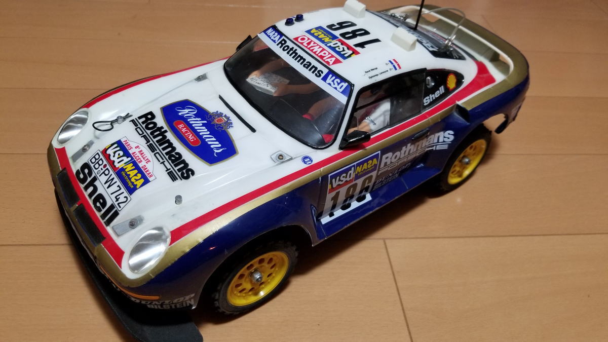 58059 タミヤ ポルシェ 959 パリ・ダカ優勝車 | きままにラジコン日記