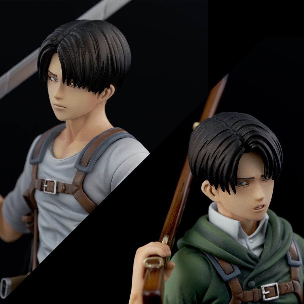 BRAVE-ACTシリーズ最新作！新規造形のリヴァイが「ver.2」となって登場