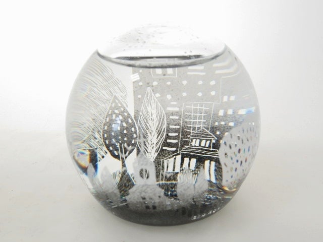 金津沙矢香さんのスノードーム | Glass Gallery SUMITO ガラスの魅力