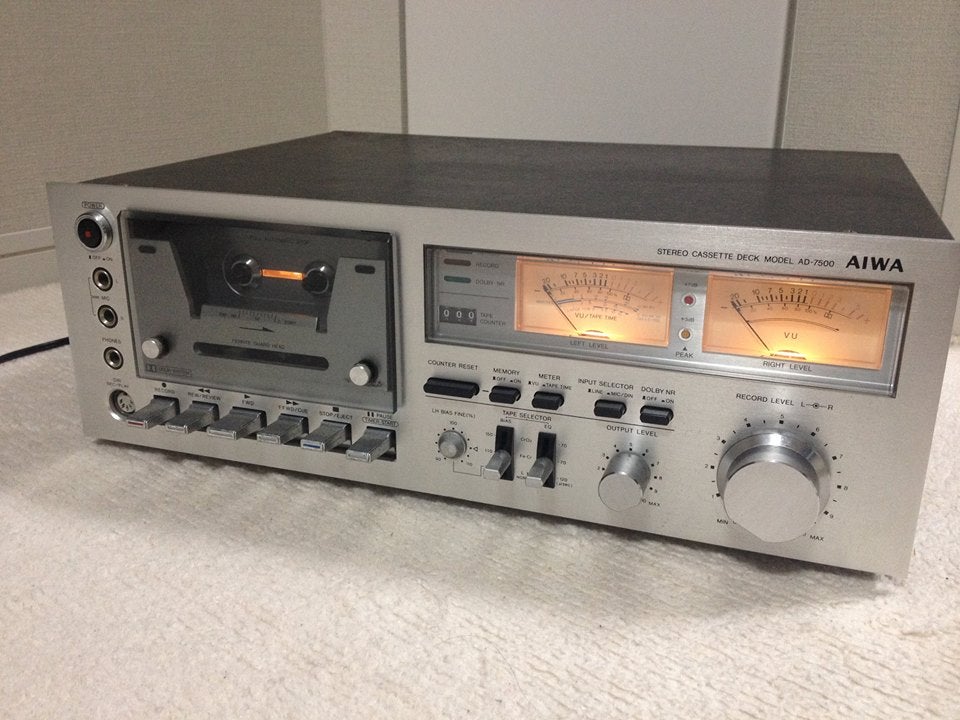 AIWA AD-7500 レストア 改造 | actonlaneのブログ