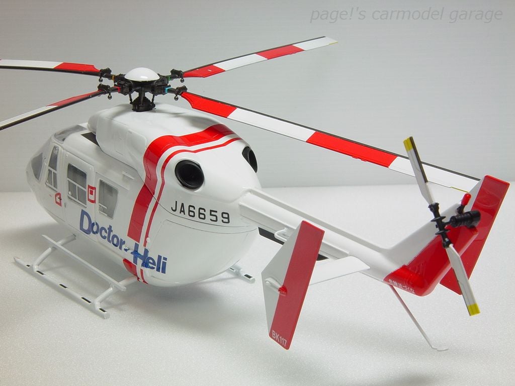 ドクターヘリ BK117 | page!のカーモデルガレージ