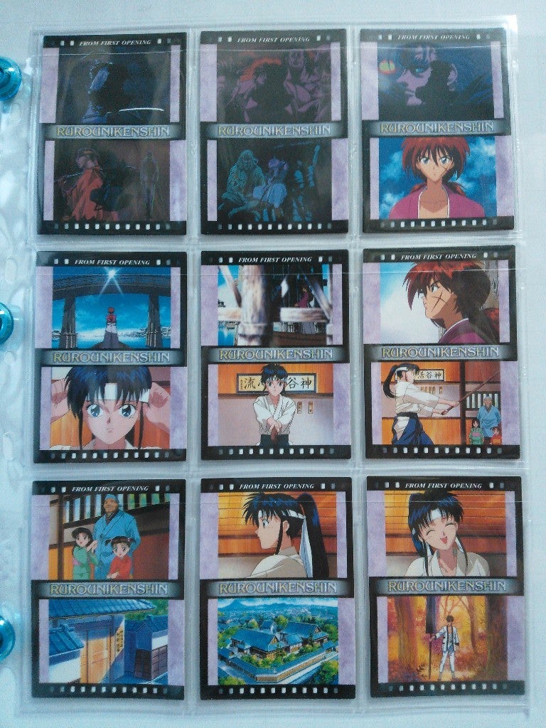 初版】186種コンプリート＋3 るろうに剣心 カードダスマスターズ 初版