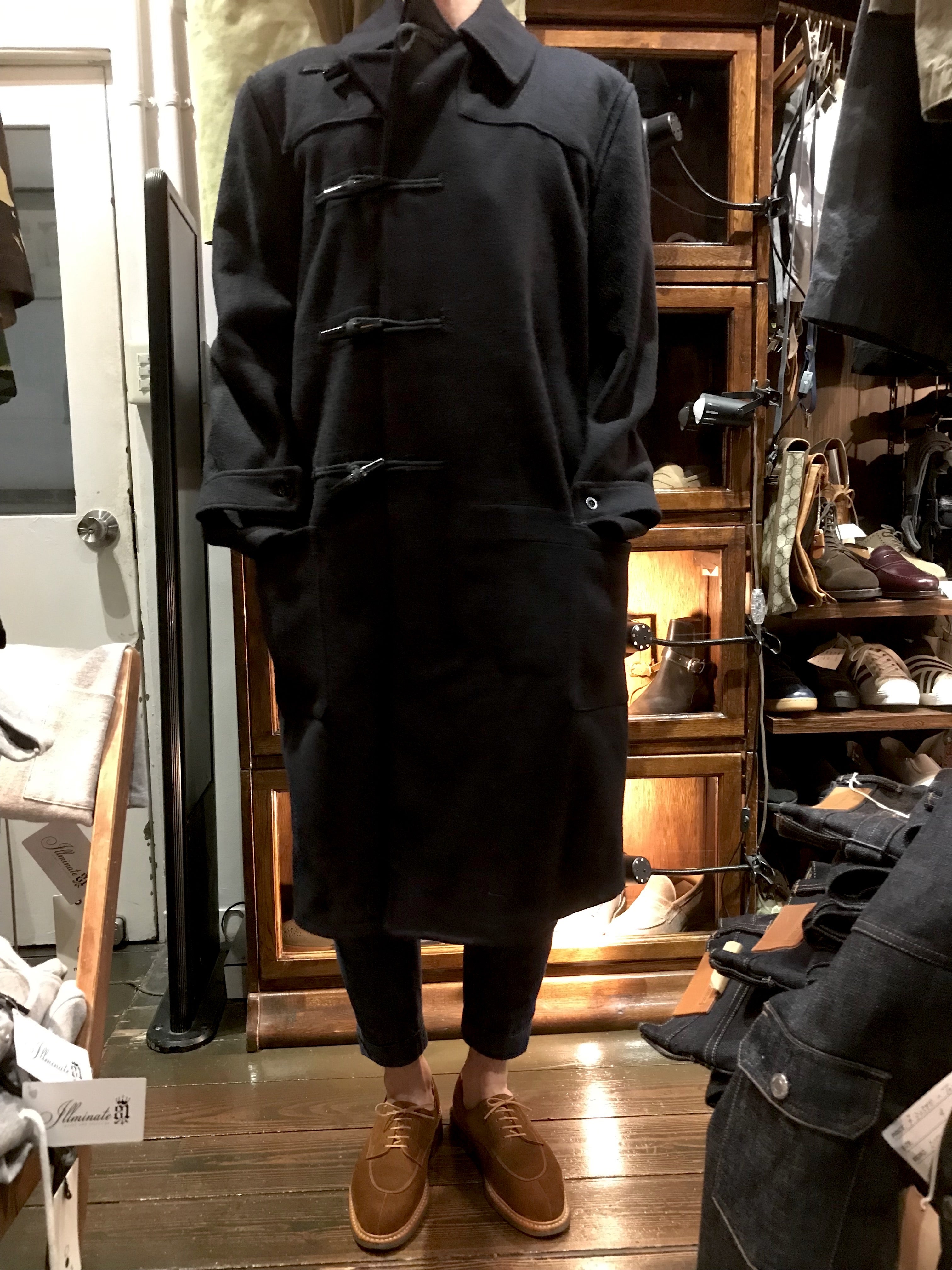 Vintage GPO/Royal Navy Duffle/French Navy Knit | ILLMINATE blog