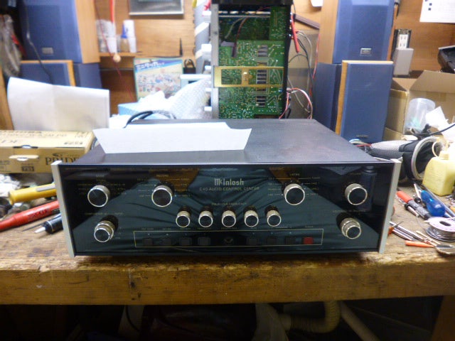 マッキントッシュ C40 コントロール・センター修理の巻 | ラジオ