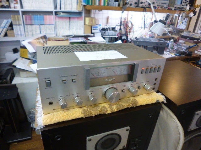 ソニー TA‐515 プリメイン・アンプ修理の巻 | ラジオクロネコのブログ
