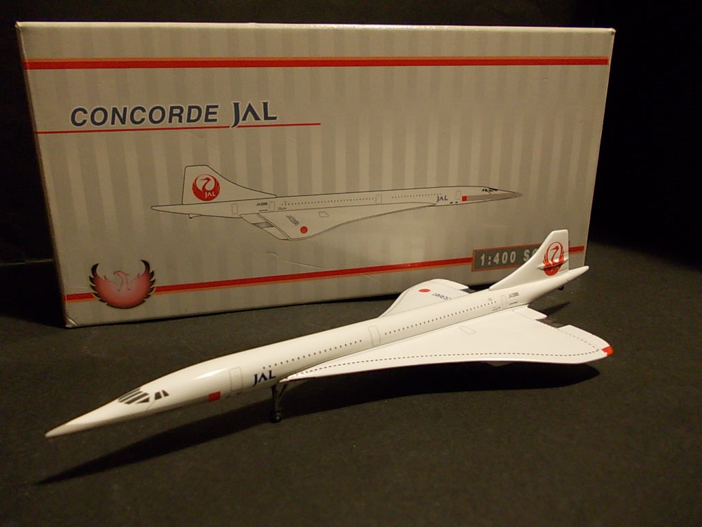 昔の幻が模型になって現れた！ JALのコンコルド | sarthe24のブログ