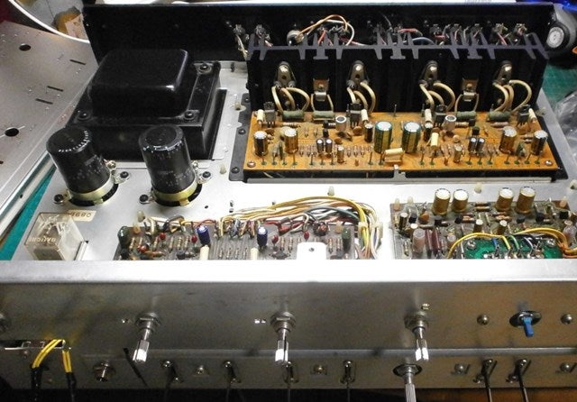 PIONEER プリメインアンプ SA-710 の修理（4） | 音楽と何でも手作り