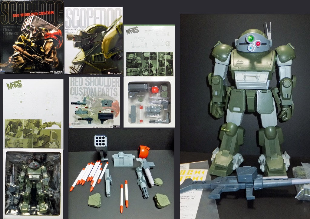 装甲騎兵ボトムズ やまと1/12 スコープドッグ レッドショルダー