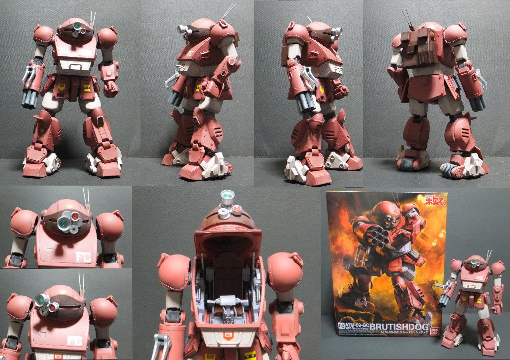 装甲騎兵ボトムズ バンダイ 1/20 ATM-09-GC ブルーティッシュドッグ