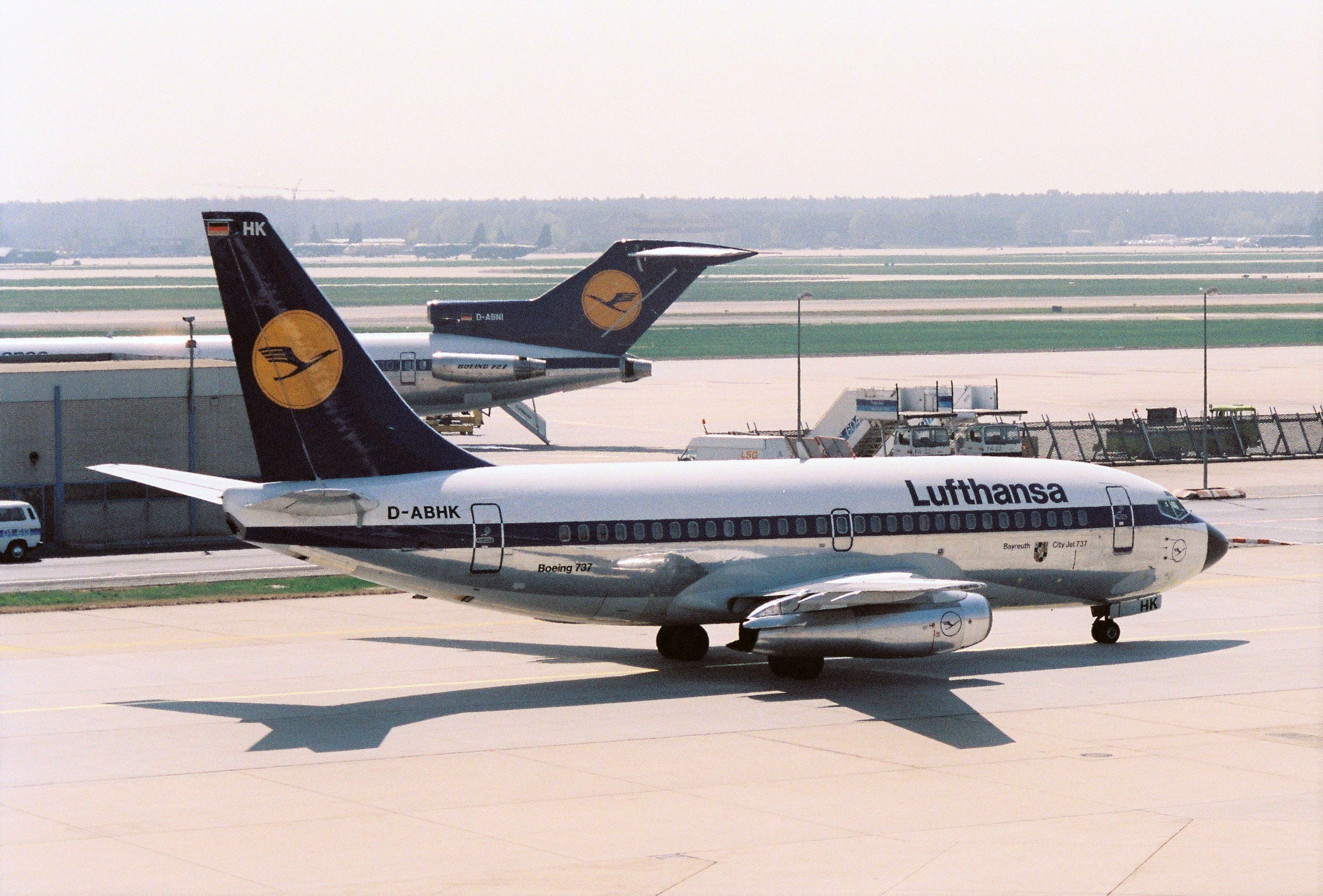 私の飛行機アーカイブズⅡ ルフトハンザ B737-200 | 3moon7riverのブログ