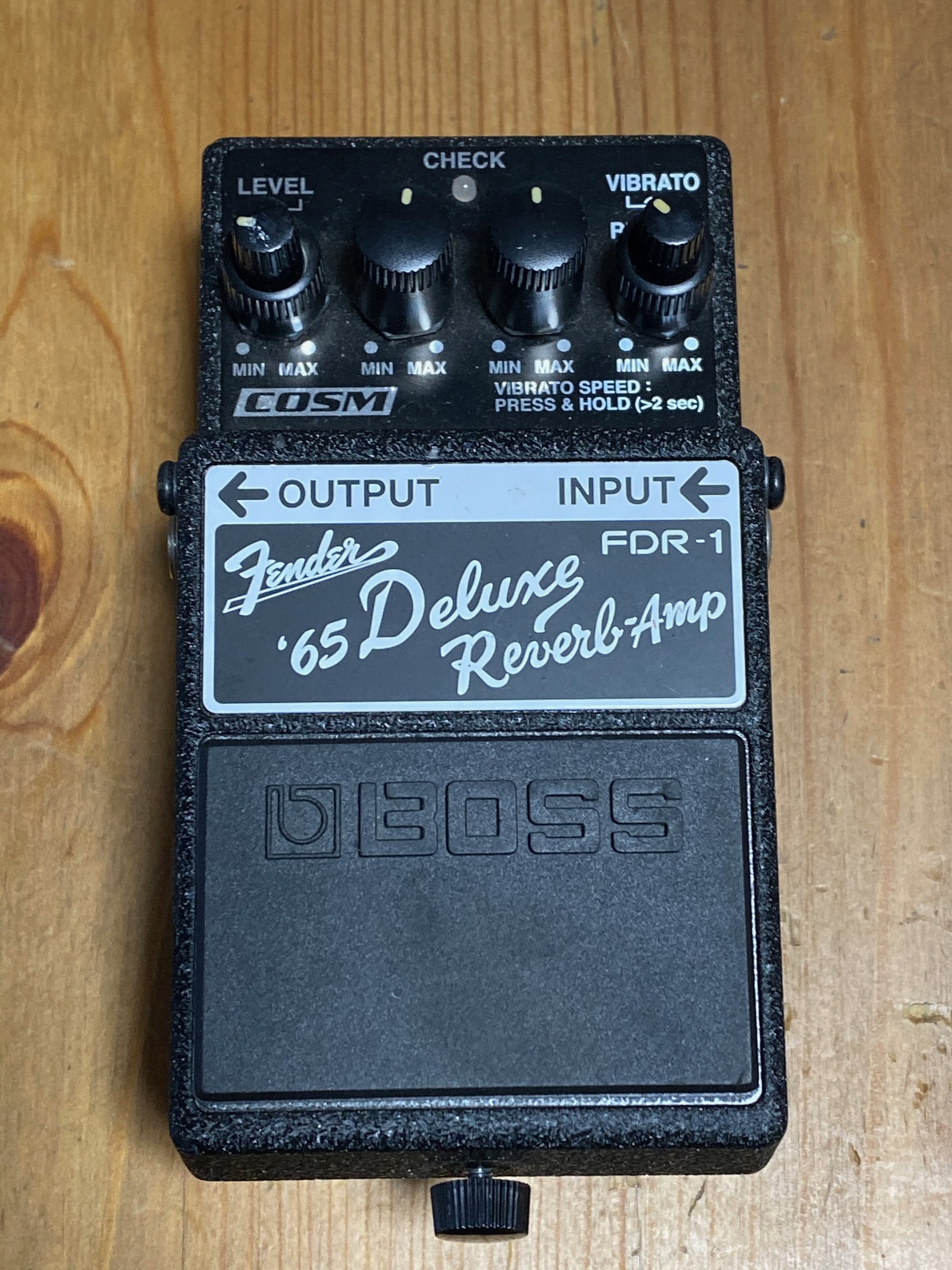 なんての？エフェクターマニア？BOSS FDR-1登場！ | まっくのぱぱの部屋R