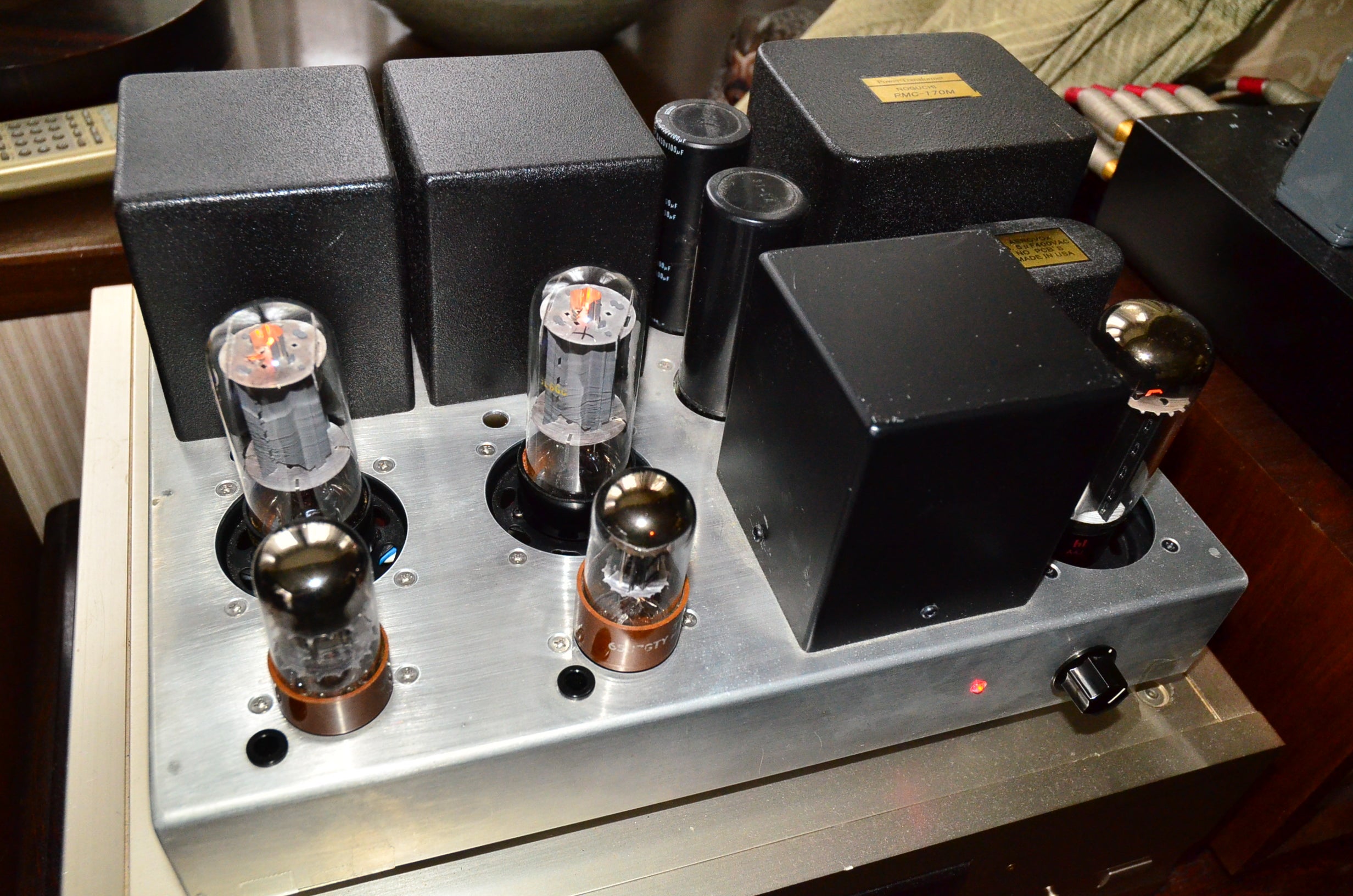 6L6系シングルアンプの作製（2） | 宰府の梅だより