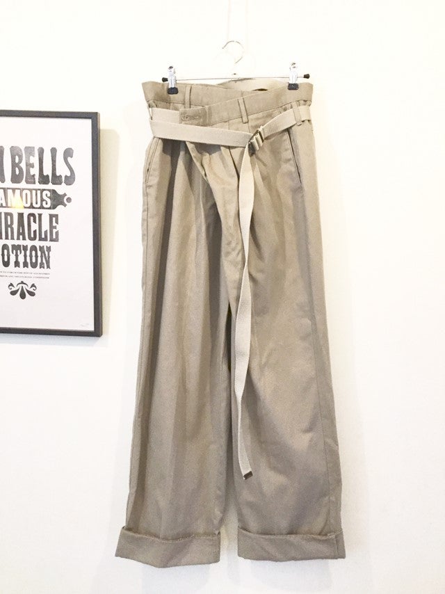 MAISON EUREKAのリメイクチノ。 | 日々是ファッション。