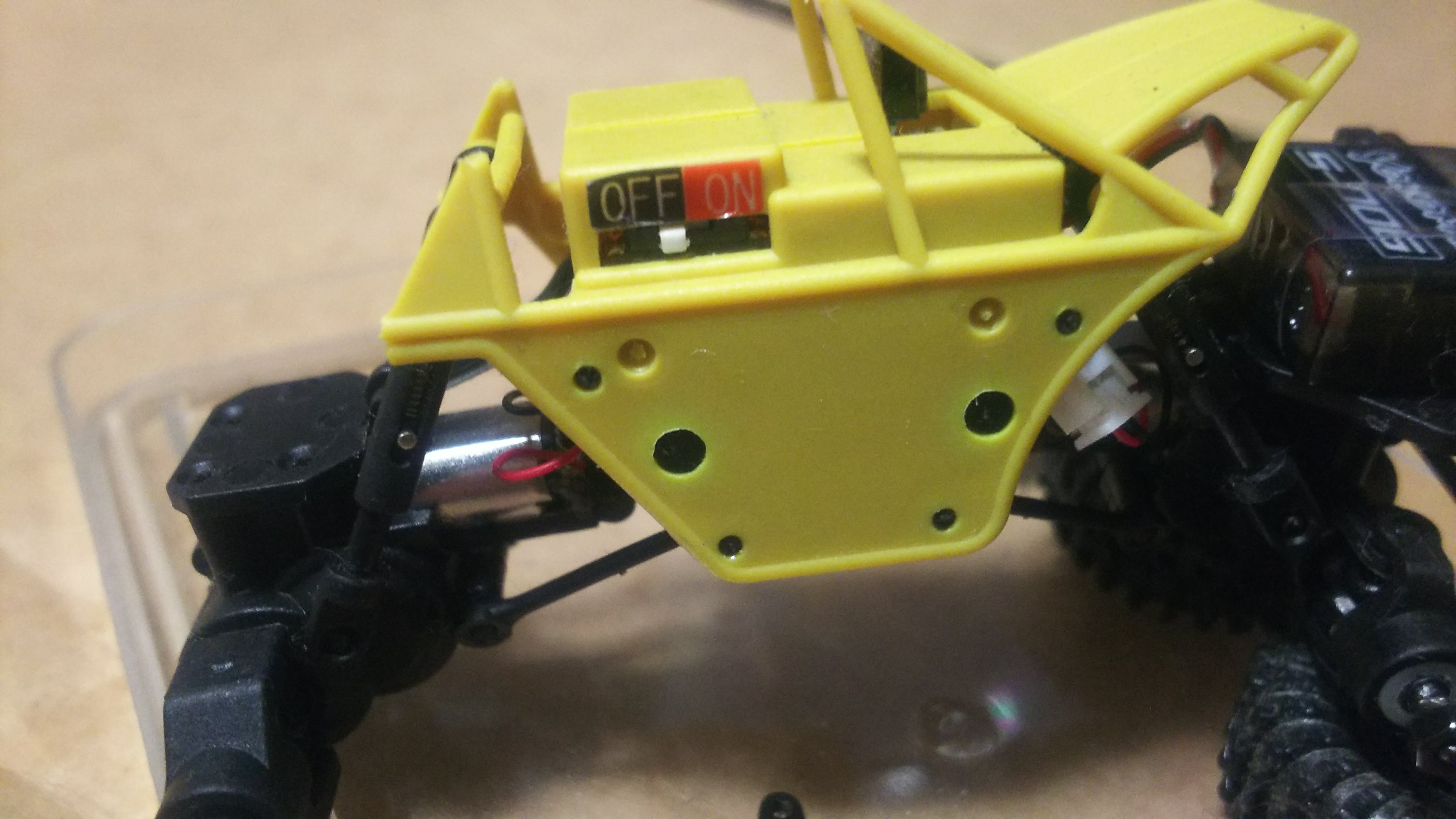 ヨコモ RC ナノクロ バッテリー× ロッククローラー Yokomo nanoQLO