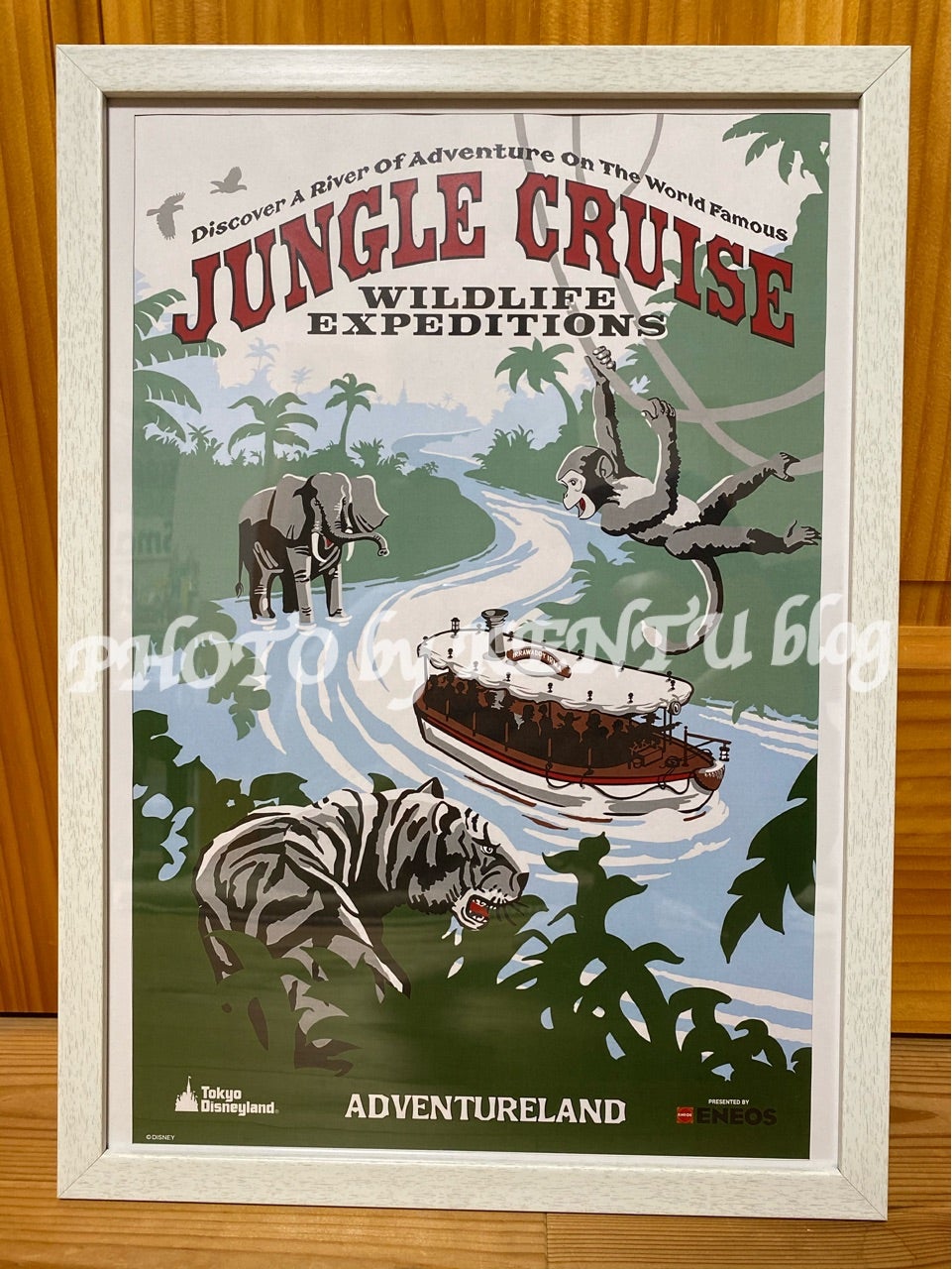 ジャングルクルーズポスター再現報告（完成編） | おうちでパーク再現