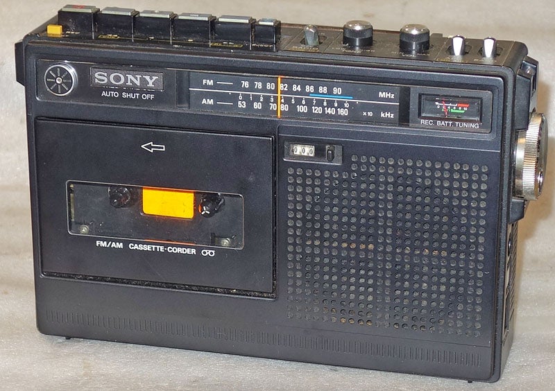 ソニーのラジカセ：CF-1150 | じんけいの修理日記