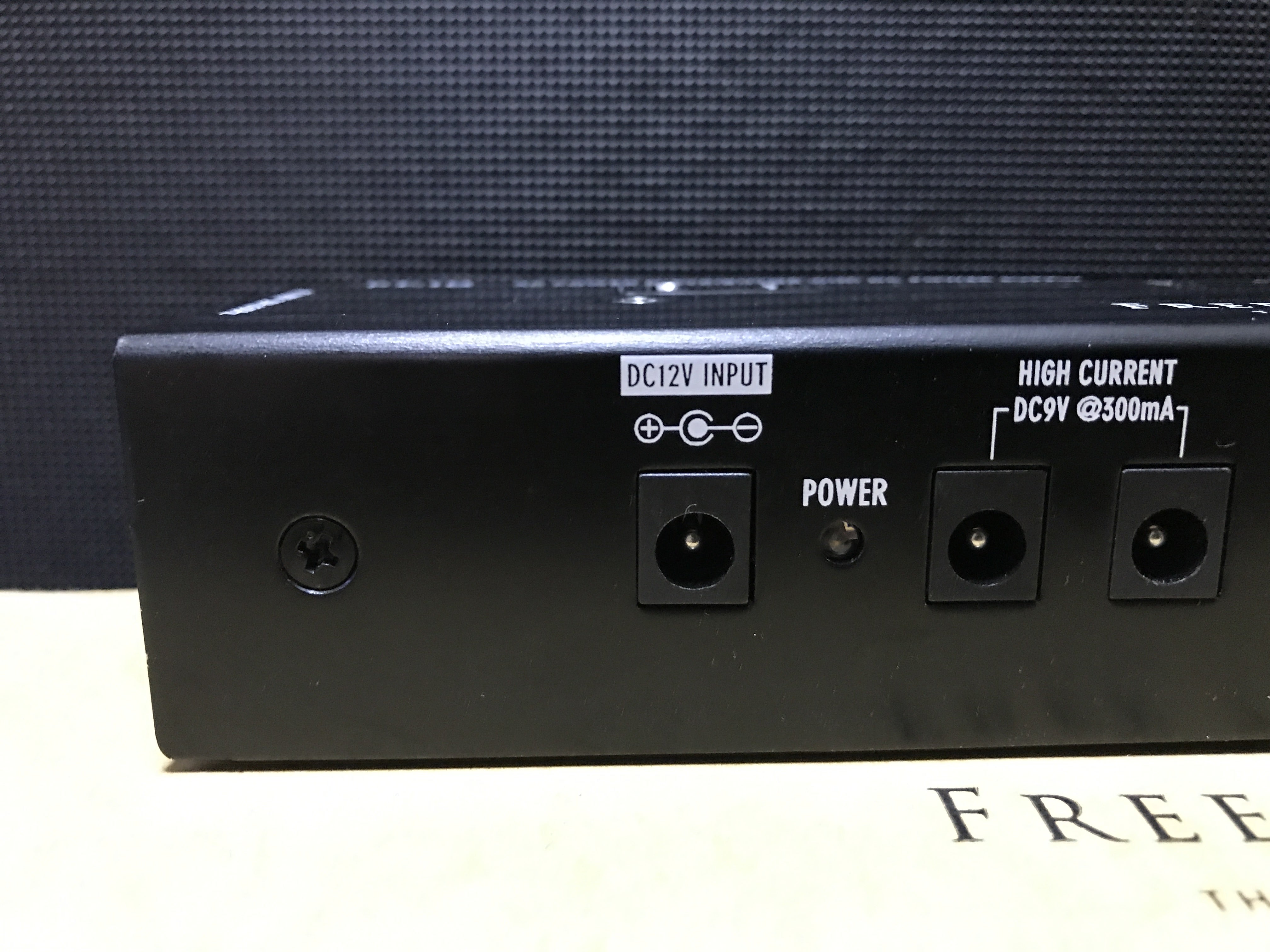 良い音は良い電源から! FREE THE TONE PT-1D & FA-9 CUBY! | 山アリ谷